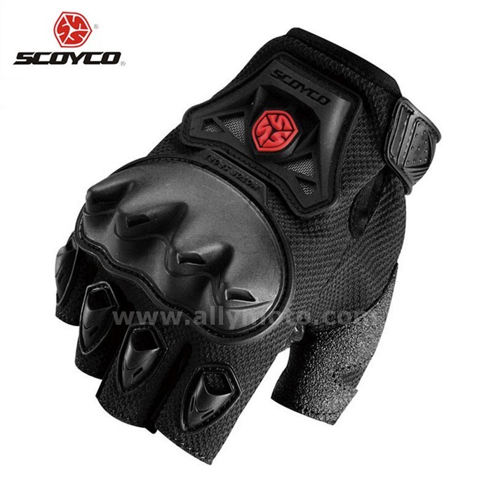 130 Motorcross Off-Road Gloves Motorcyle Half Finger Breathable Mesh Dh Dirt Street Guantes Luva